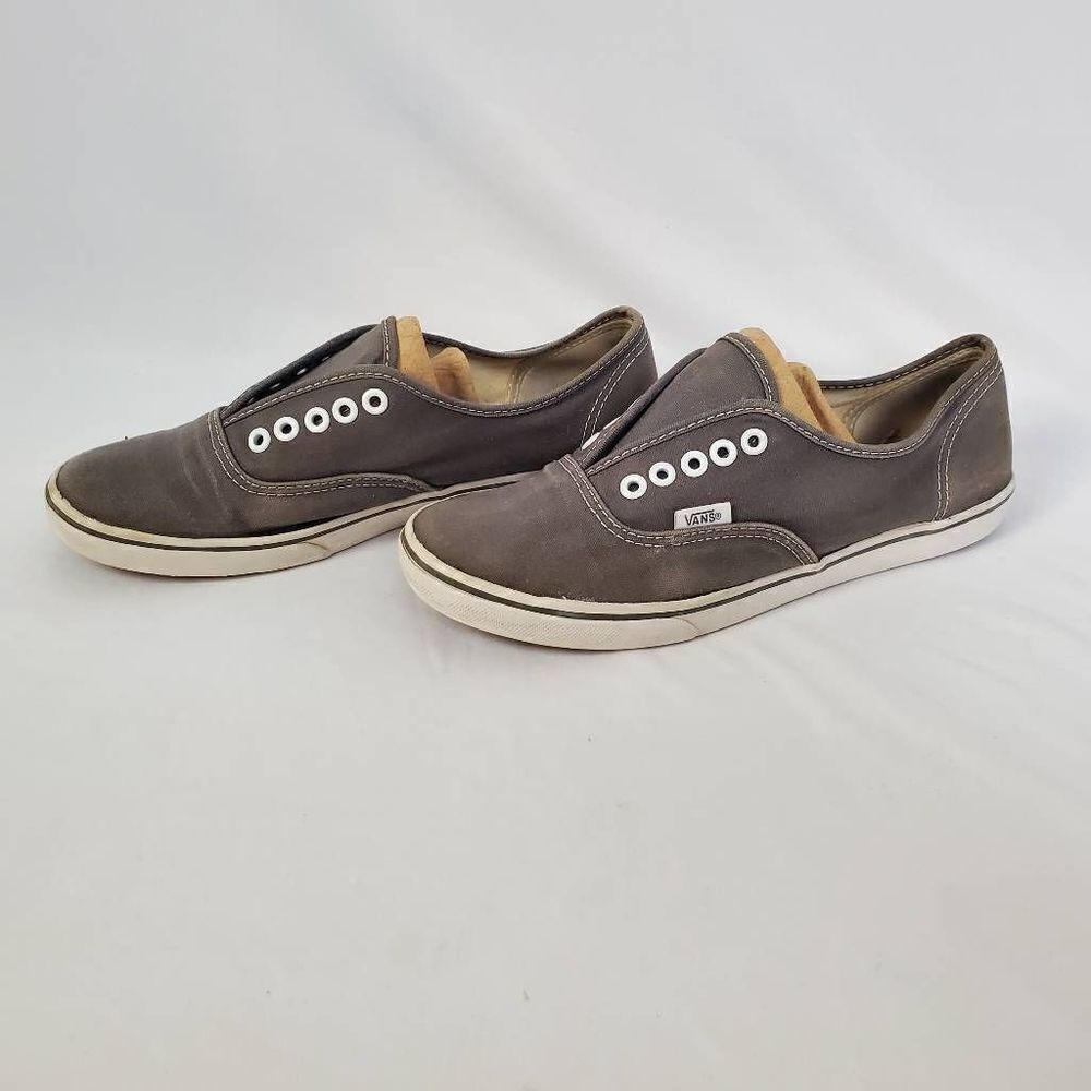 Vans Womens 8.5 Men 7 Skateboarding Off The Wall Skater Canvas Low Top Sneaker